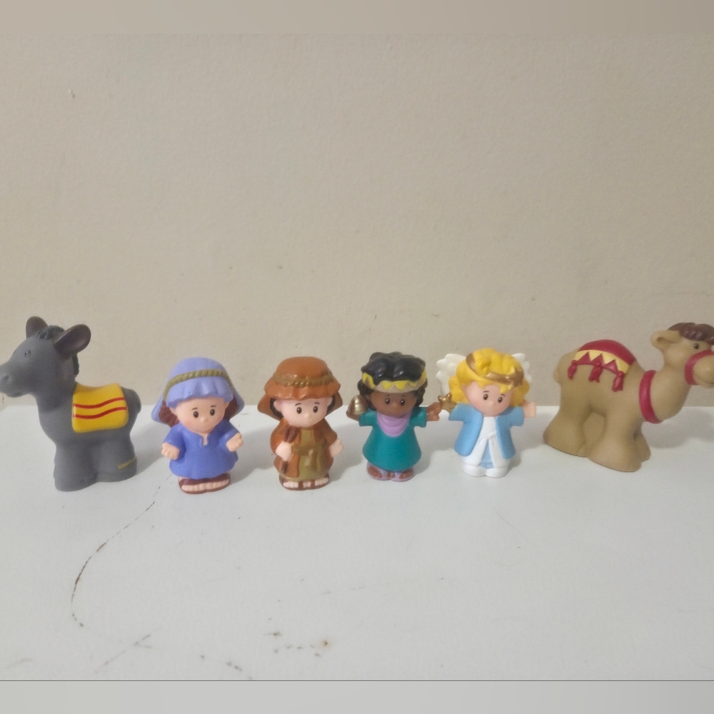 Fisher-Price Little People Nativity Set. Replacement FIgures Set Of 6